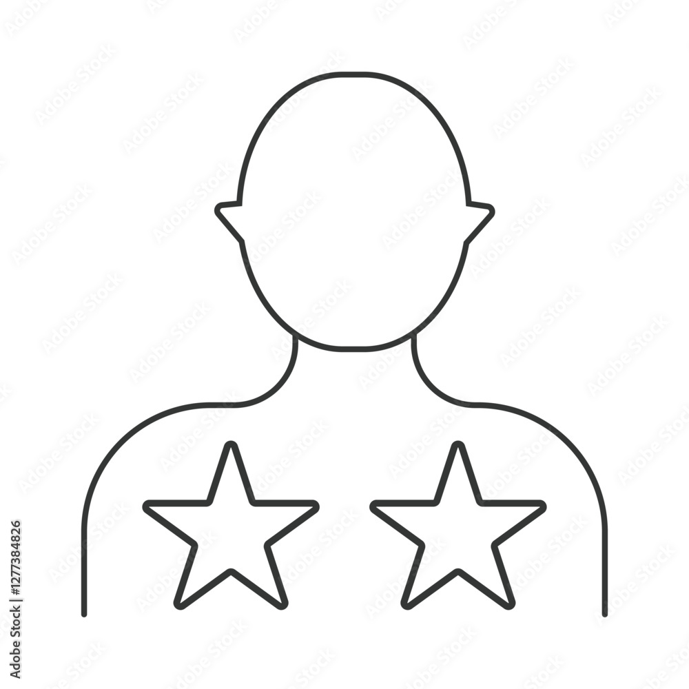 Customer review user feedback icon vector. Customer review user feedback icon vector.