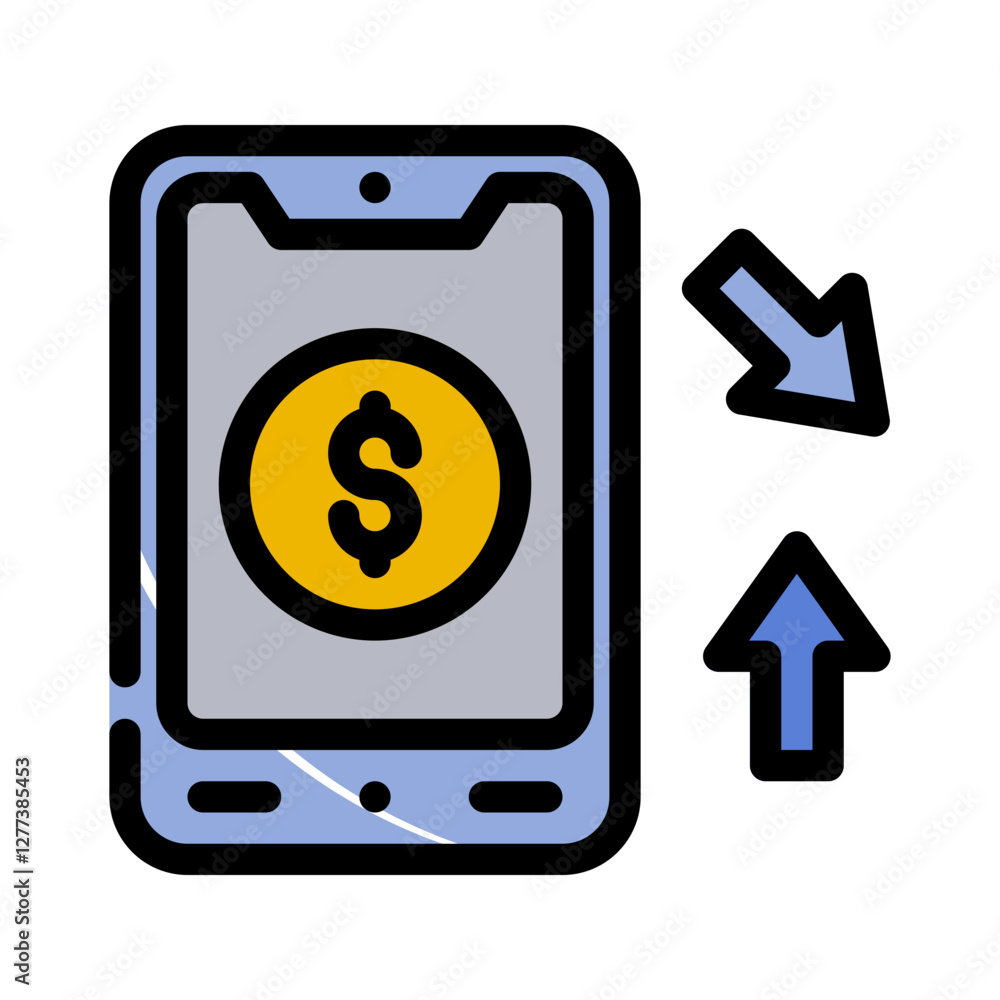 Payment charge displaying financial symbols perfect for business presentations, financial apps, stock market articles, investment websites, and techbased financial services marketing. Payment charge displaying financial symbols perfect for business presentations, financial apps, stock market articles, investment websites, and techbased financial services marketing.