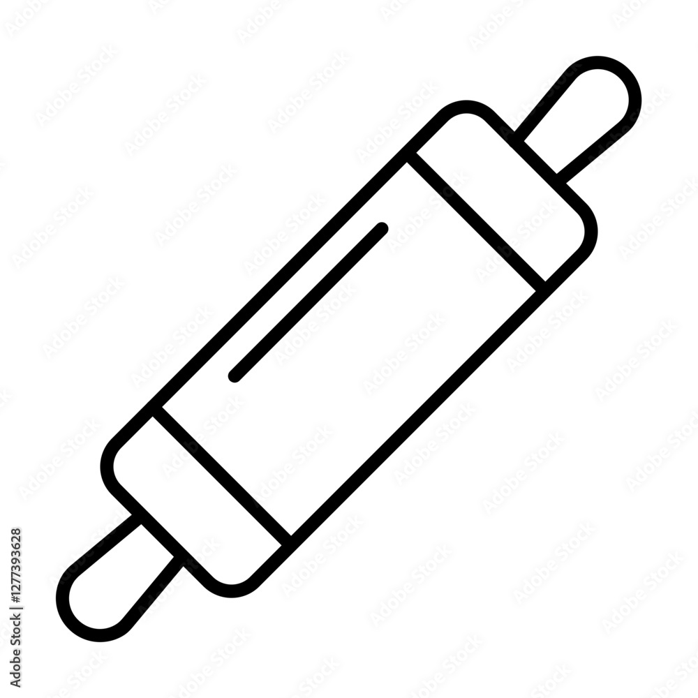 Rolling pin Icon Rolling pin Icon