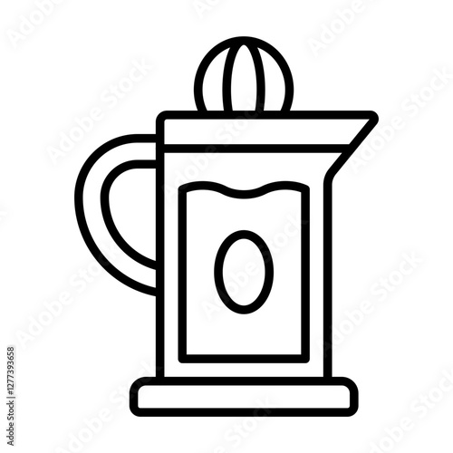 Orange squeezer Icon