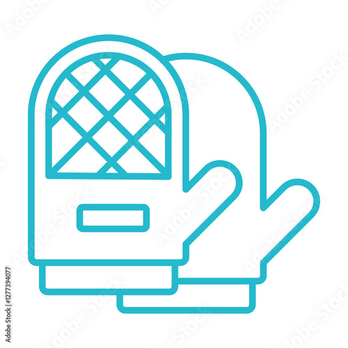 Oven mitts Icon