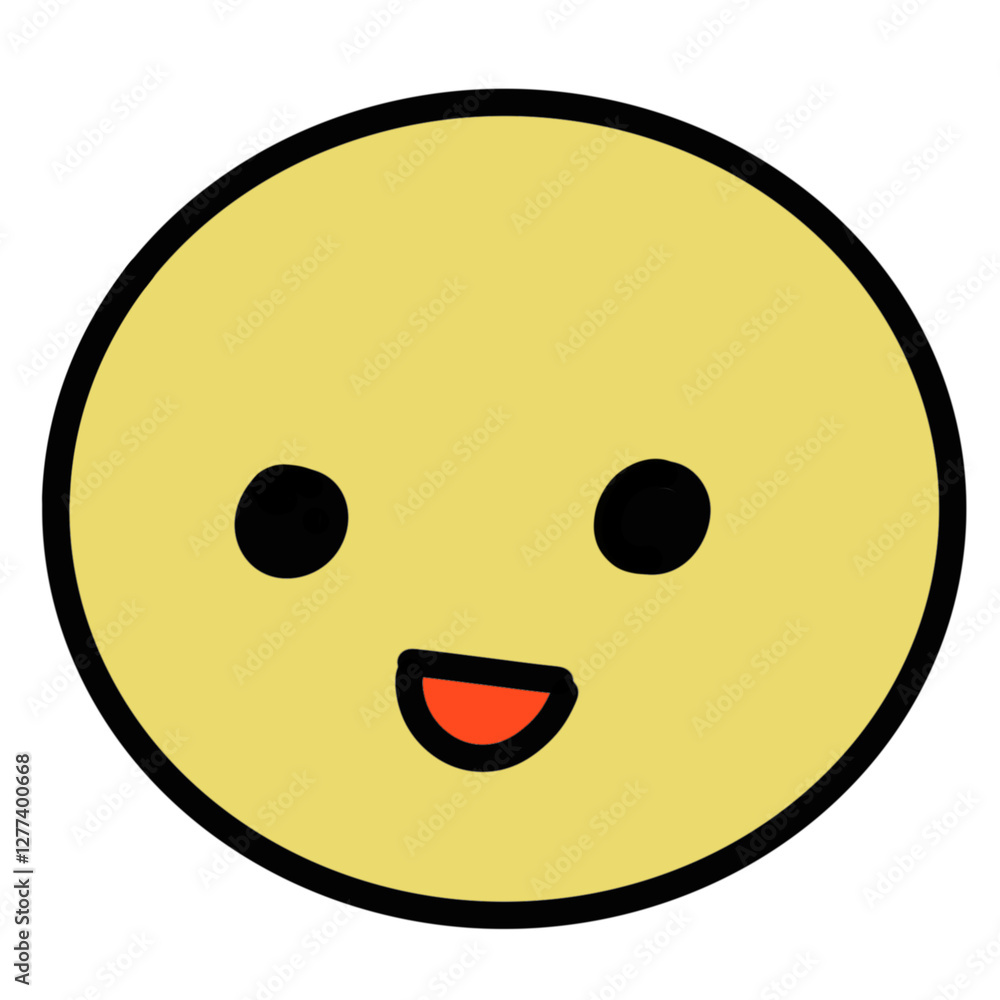 Fototapeta premium happy smiley face