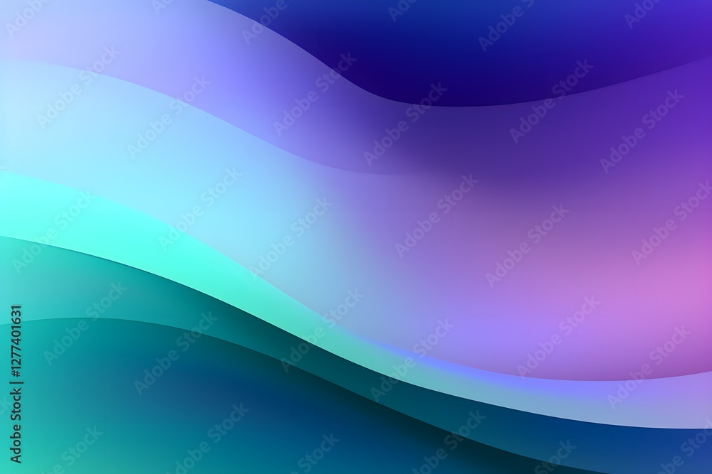 Abstract blue and green wave background. blurry purple and green wallpaper. Abstract blue and green wave background. blurry purple and green wallpaper.