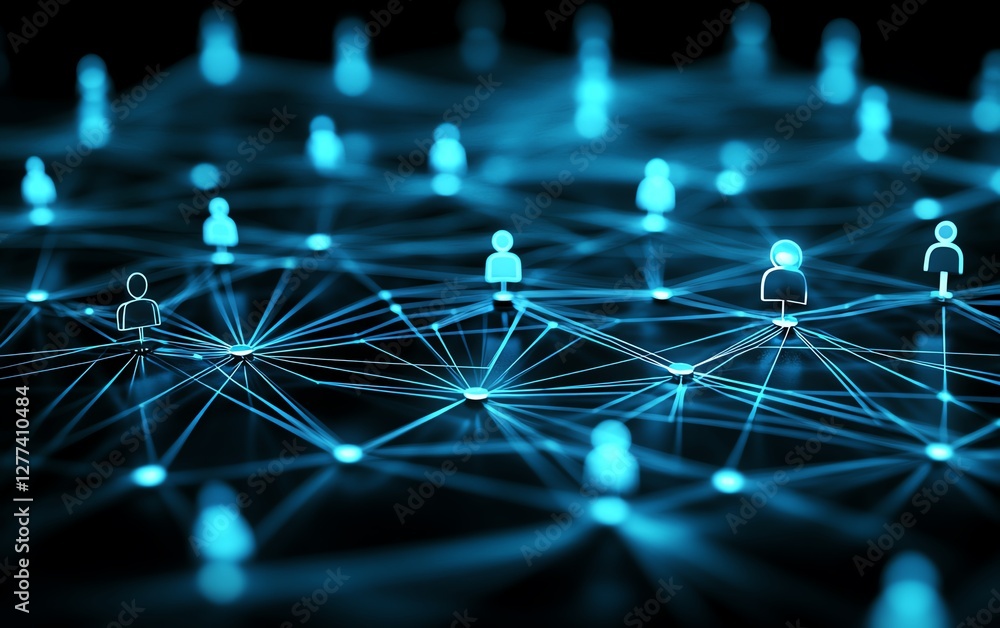 Business professional using smartphone to contact network, communication technology for business, people network icons and digital connections Business professional using smartphone to contact network, communication technology for business, people network icons and digital connections