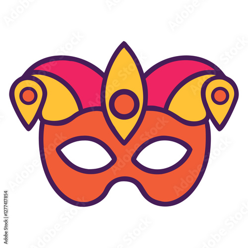 mask carnival icon