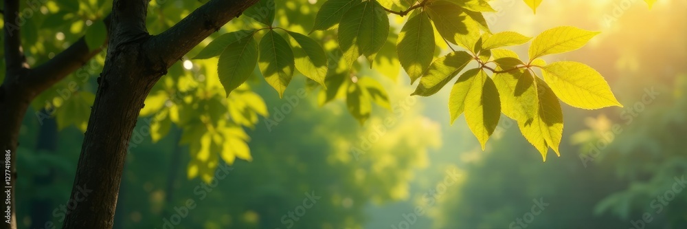 The white rubber tree drops from a low-hanging branch, deciduous, foliage fall The white rubber tree drops from a low-hanging branch, deciduous, foliage fall