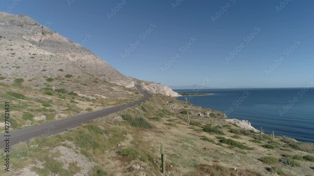 Aerial Views of the Coastal Deserts of Baja California Sur: A Breathtaking Wilderness Aerial Views of the Coastal Deserts of Baja California Sur: A Breathtaking Wilderness