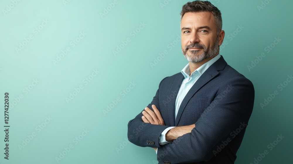 Confident Mature Man Portrait: Professional, Successful, and Self-Assured Confident Mature Man Portrait: Professional, Successful, and Self-Assured