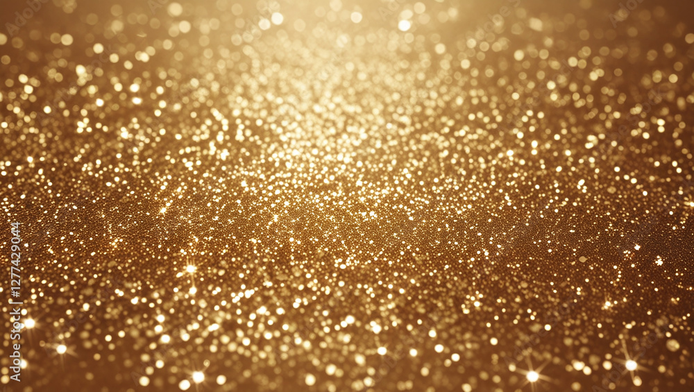 Glamorous golden background with a radiant finish Glamorous golden background with a radiant finish