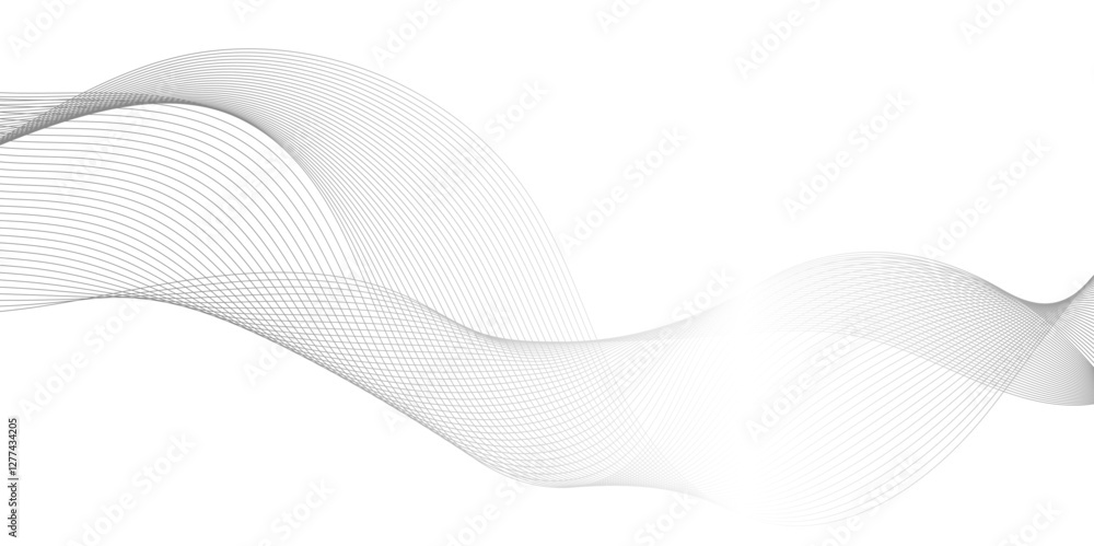 Abstract grey wave line texture background, black gradient smooth curve shape isolated on transparent background, Abstract background with grey wavy lines. Abstract grey wave line texture background, black gradient smooth curve shape isolated on transparent background, Abstract background with grey wavy lines.