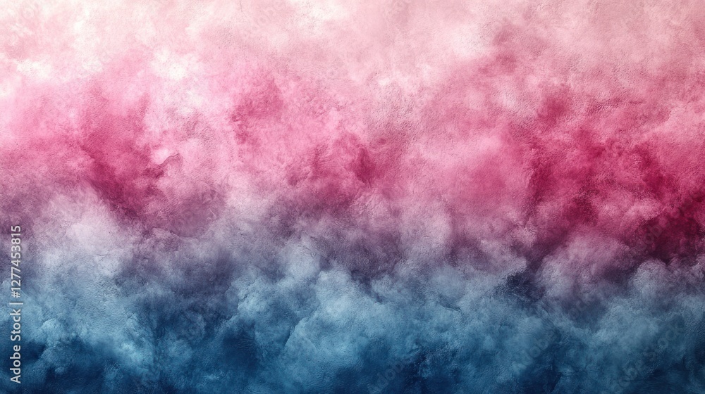 Fototapeta premium Abstract colorful cloud background with pink, red, and blue hues.