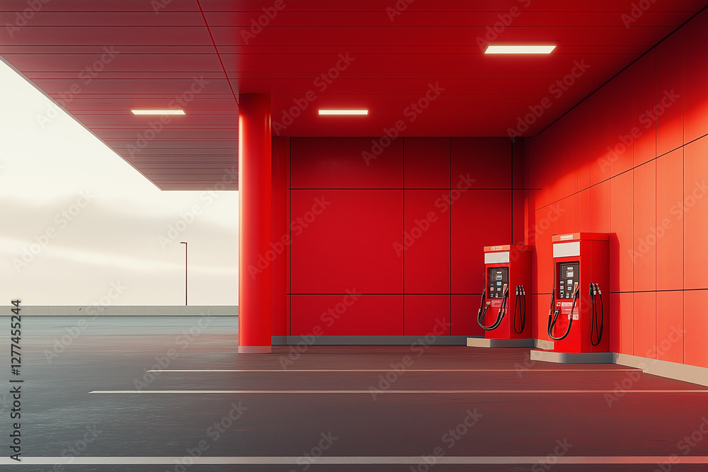 Gas station