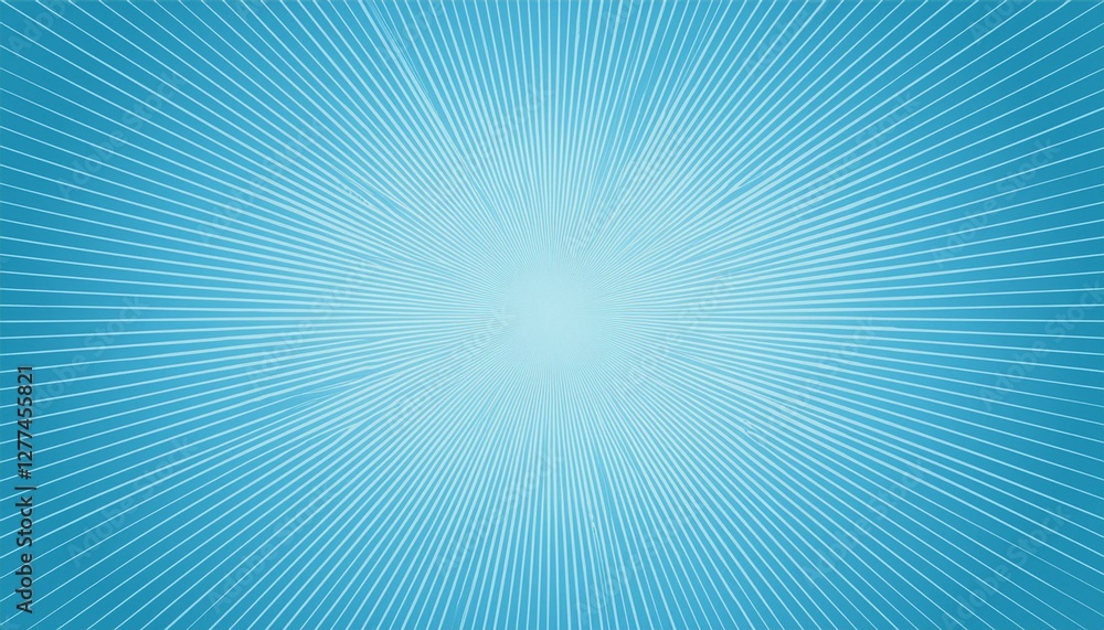 Blue Sunny haze pop art retro vector background. Generated image Blue Sunny haze pop art retro vector background. Generated image