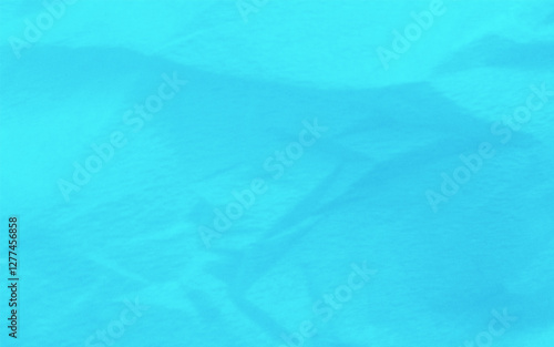 Wallpaper Mural bright blue background with paper cut shapes Torontodigital.ca