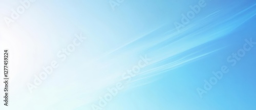 Wallpaper Mural Smooth Blue-to-White Gradient Background Resembling a Calm and Clear Sky, Providing a Fresh and Airy Aesthetic Torontodigital.ca