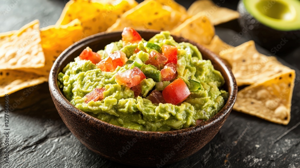 guacamole and chips guacamole and chips