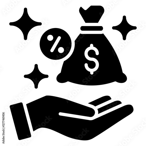 Tax Haven Icon For Design Elements