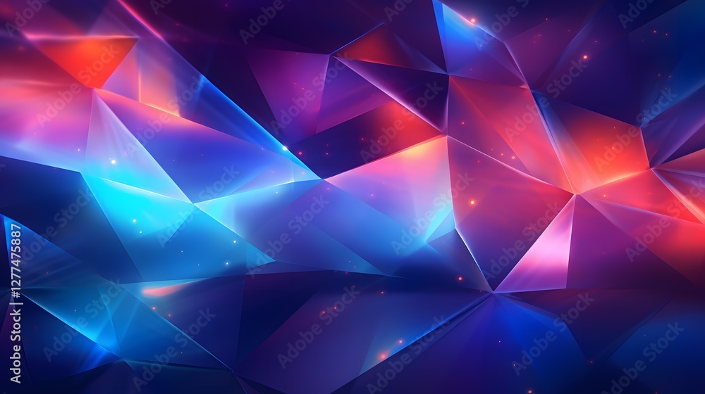 Abstract multicoloured geometric background with triangles. bright blue and purple abstract designs with triangle for wallpaper or background. Abstract multicoloured geometric background with triangles. bright blue and purple abstract designs with triangle for wallpaper or background.
