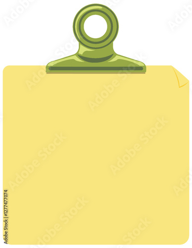 Simple Clipboard with Blank Paper