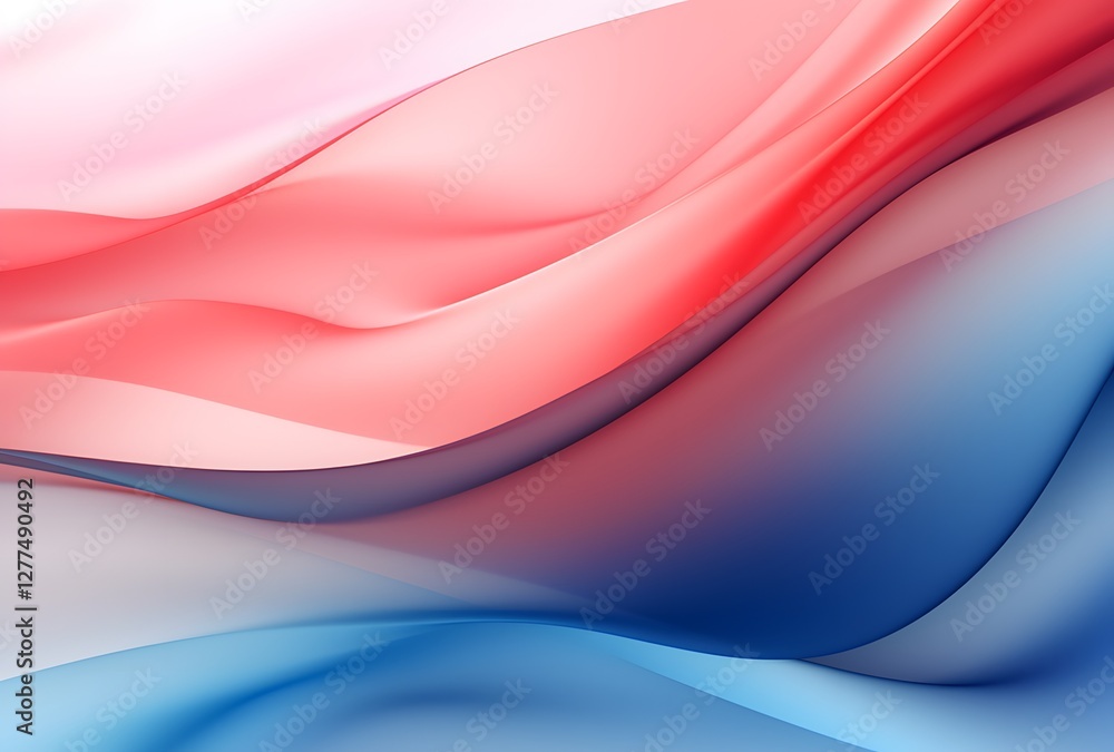 Abstract background with red and blue waves. Abstract wavey blue red and green coloured wallpaper. Abstract background with red and blue waves. Abstract wavey blue red and green coloured wallpaper.