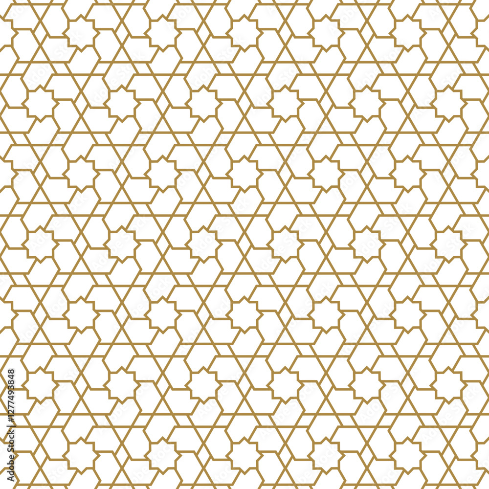 Naklejka premium Arabic Islamic Pattern