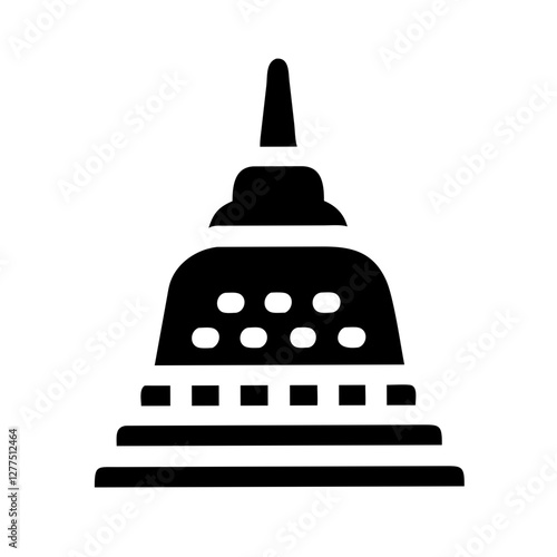 Tourist attractions in each country pictogram 