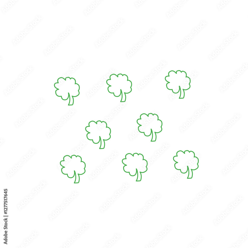 st patrick's day leaf pattern st patrick's day leaf pattern