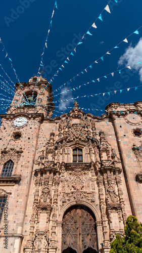 The La Valenciana or San Cayetano church Guanajuato Mexico