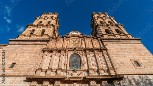 Temple of San Jose in Morelia, Michoacan, Mexico