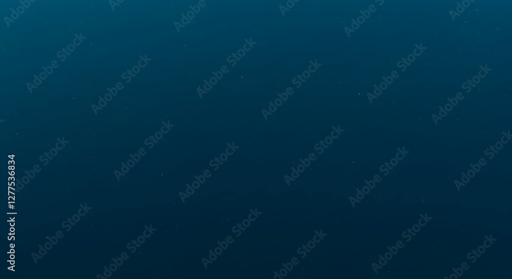 Fototapeta premium Mystical deep blue gradient background illuminated by delicate stars