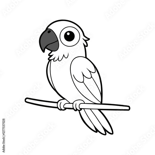 parrot on a branch