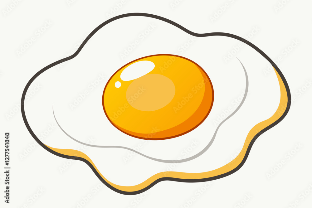 fried egg vector illustration fried egg vector illustration