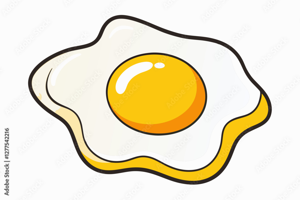 fried egg vector illustration fried egg vector illustration