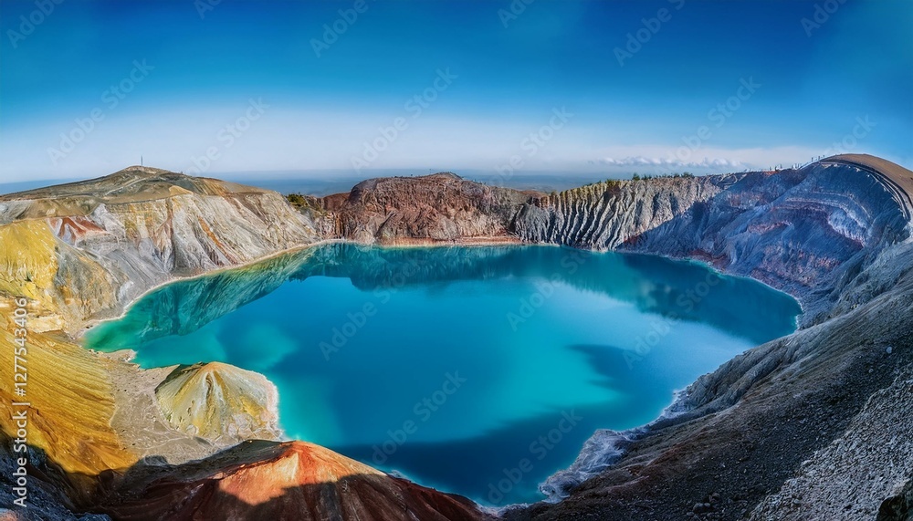 Obraz premium The allure of untouched natural landscapes.