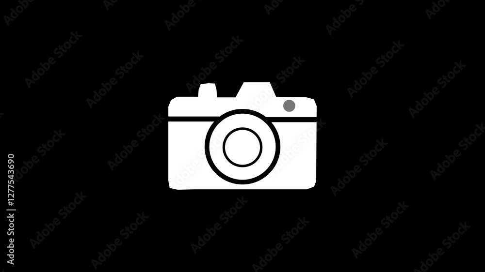 Camera icon, photography camera line icon. Photo and picture symbol Camera icon, photography camera line icon. Photo and picture symbol
