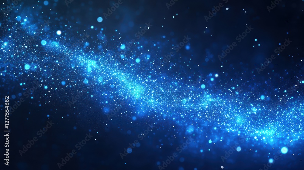 Abstract blue glowing particles, bokeh effect. Ideal for backgrounds, presentations, or any project needing a magical, celestial feel. Abstract blue glowing particles, bokeh effect. Ideal for backgrounds, presentations, or any project needing a magical, celestial feel.