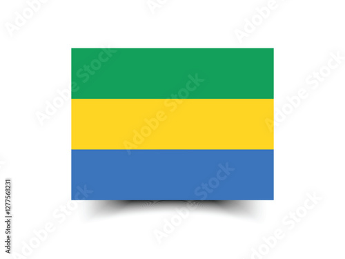 Flag of Gabon. Gabon flag official colors and proportion digital vector illustration Free Download Flag of Gabon. Gabon flag official colors and proportion digital vector illustration - GFXLoad
