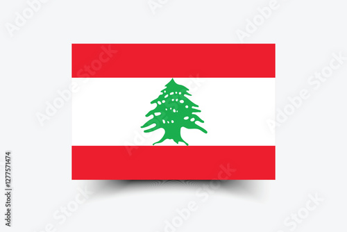 Flag of Lebanon. Lebanon flag official colors and proportion digital vector illustration Free Download Flag of Lebanon. Lebanon flag official colors and proportion digital vector illustration - GFXLoad