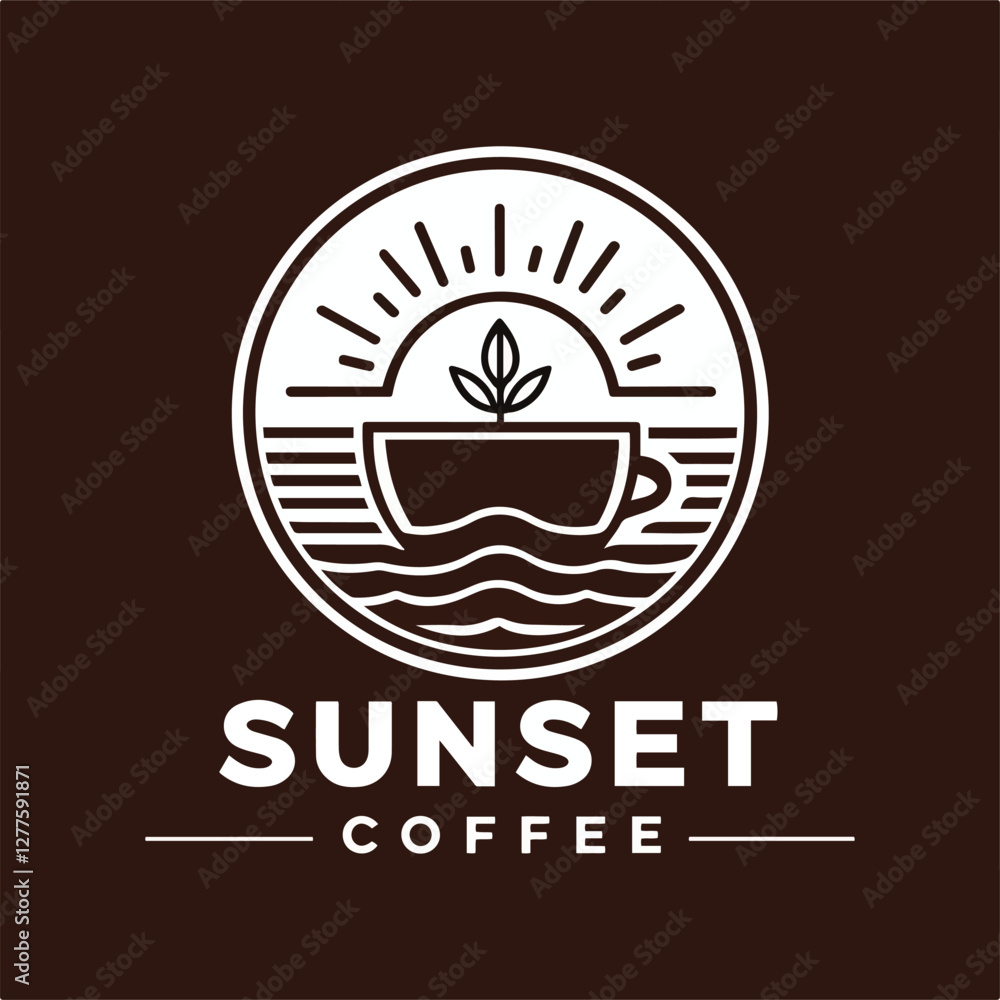 Obraz premium coffee cup sign