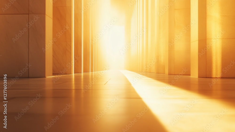 Federal Reserve building at sunrise with soft golden light. Featuring economic stability and governance Federal Reserve building at sunrise with soft golden light. Featuring economic stability and governance
