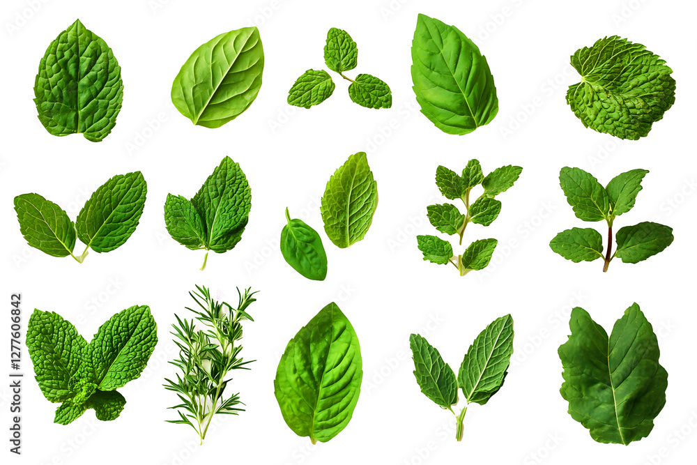 collection of green leaves, PNG files, transparent background collection of green leaves, PNG files, transparent background