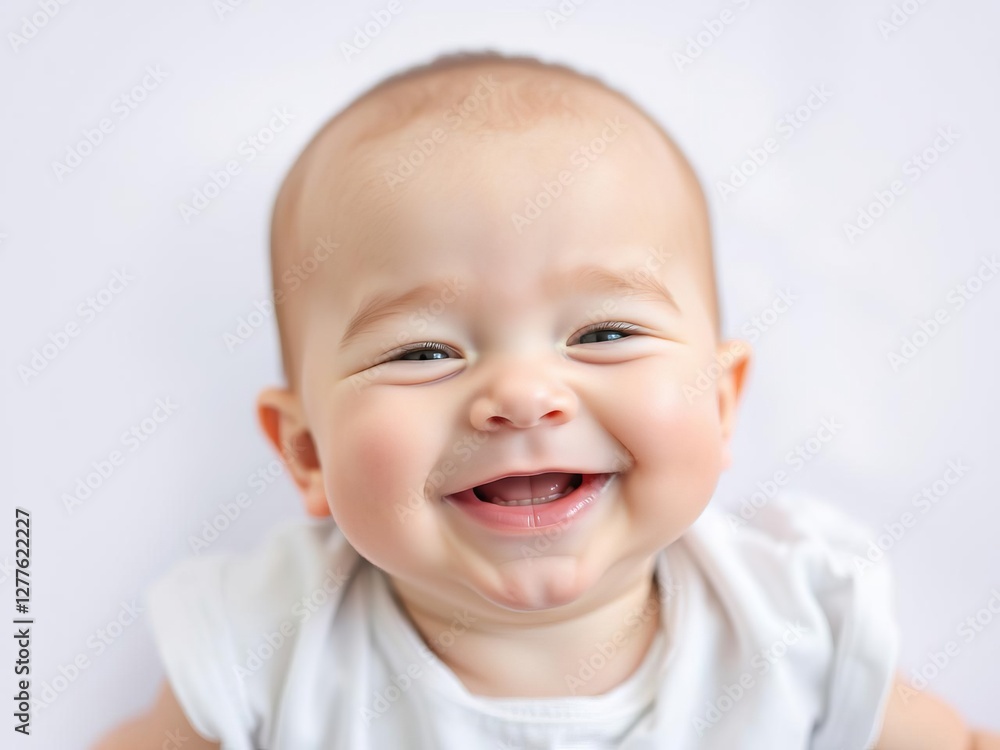 Close up of adorable infants with joyful expressions on their faces, happy, smiling, smiling baby Close up of adorable infants with joyful expressions on their faces, happy, smiling, smiling baby