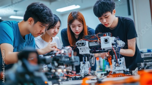 Wallpaper Mural students collaborate on robotics project Torontodigital.ca