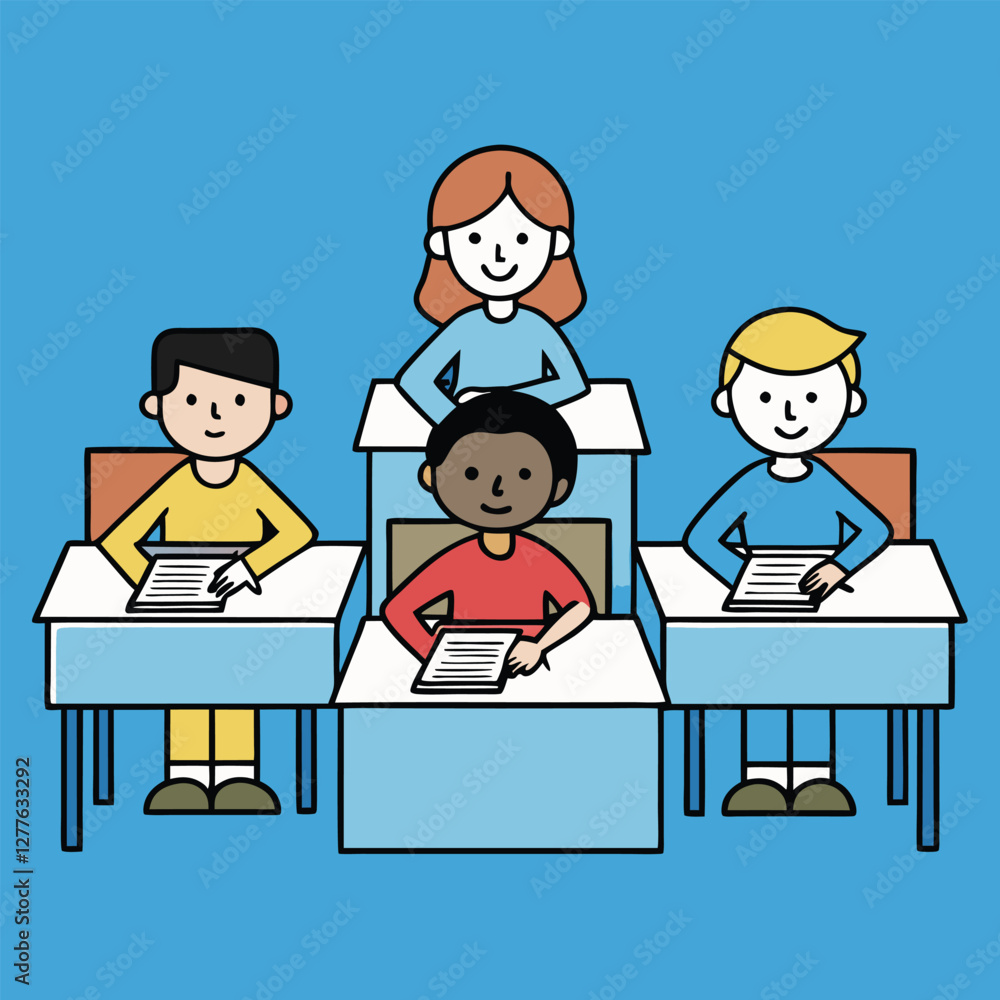 Classroom Illustration | Education, Learning & Student Life Classroom Illustration | Education, Learning & Student Life