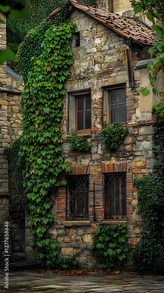 Fototapeta premium Timeless Echoes: A Glimpse into Architectural Heritage