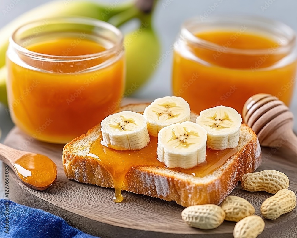 Fuel Your Body with Deliciousness A Protein-Rich Peanut Butter and Banana Toast Recipe with a Drizzle of Honey Start your day right with this easy and healthy breakfast option Learn how to make the Fuel Your Body with Deliciousness A Protein-Rich Peanut Butter and Banana Toast Recipe with a Drizzle of Honey Start your day right with this easy and healthy breakfast option Learn how to make the