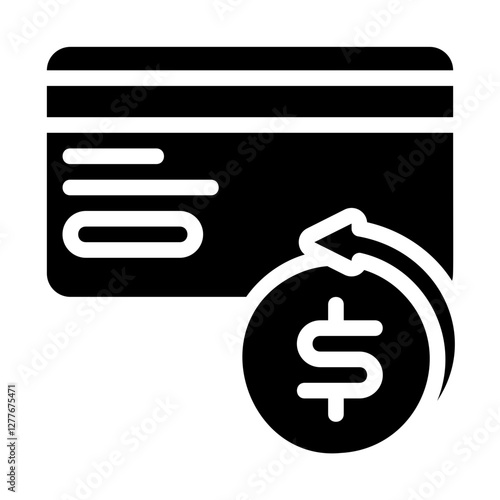 Cashback Solid Icon