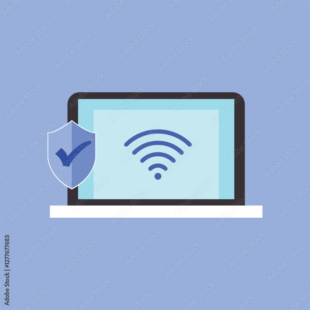 internet safety element design illustration internet safety element design illustration