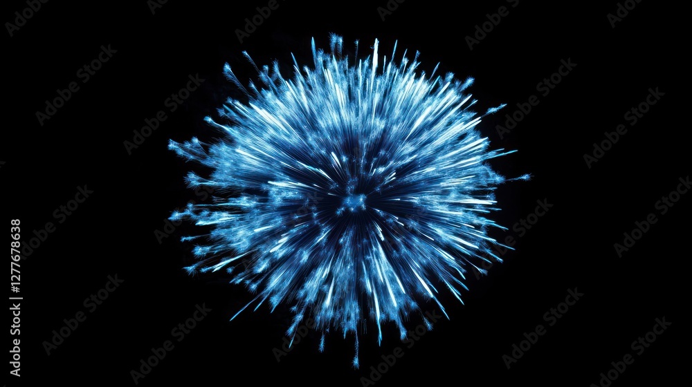 A mesmerizing blue abstract explosion against a black background, symbolizing energy and creativity. Perfect for artistic and modern designs. A mesmerizing blue abstract explosion against a black background, symbolizing energy and creativity. Perfect for artistic and modern designs.