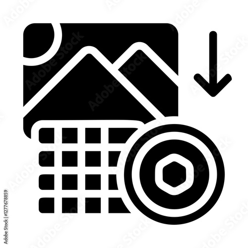 Tokenized Assets Solid Icon